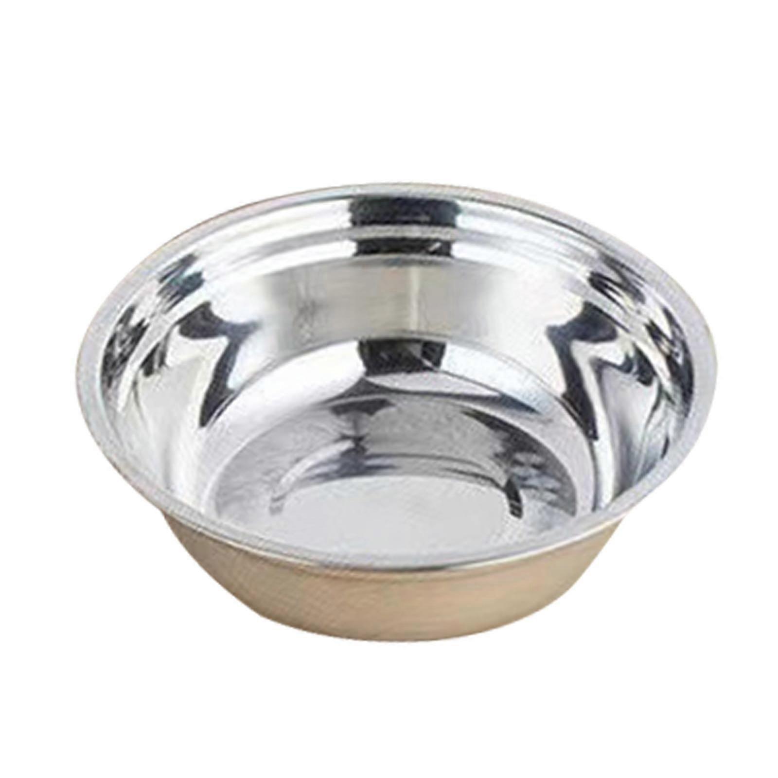 Thickened Stainless Steel Basin Multifunctional For Soup Vegetables Rice Noodles Baking Beating Eggs