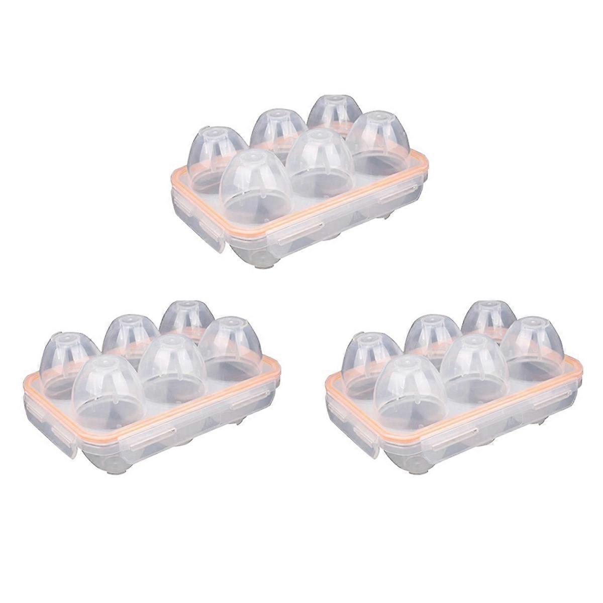 Portable Camping and Leakproof 6 Eggs Carrier Container Case