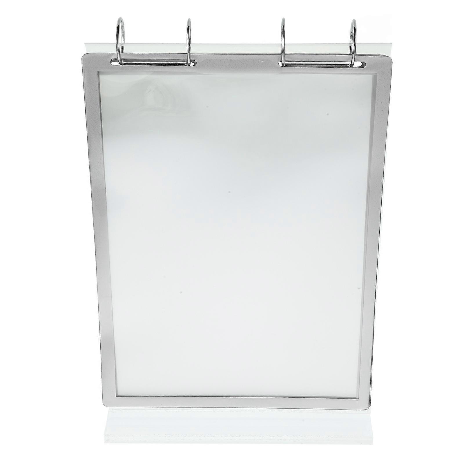 Tabletop Acrylic Display Stand for Menu Holding