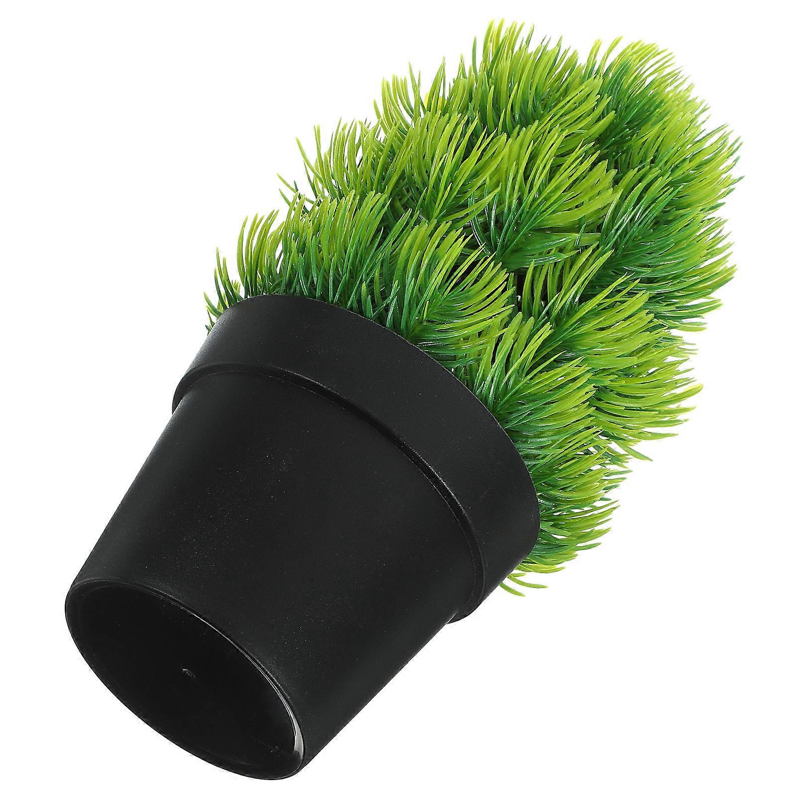 Artificial Plastic Bonsai Decoration Green Simulation Bonsai Pendant 3Pcs