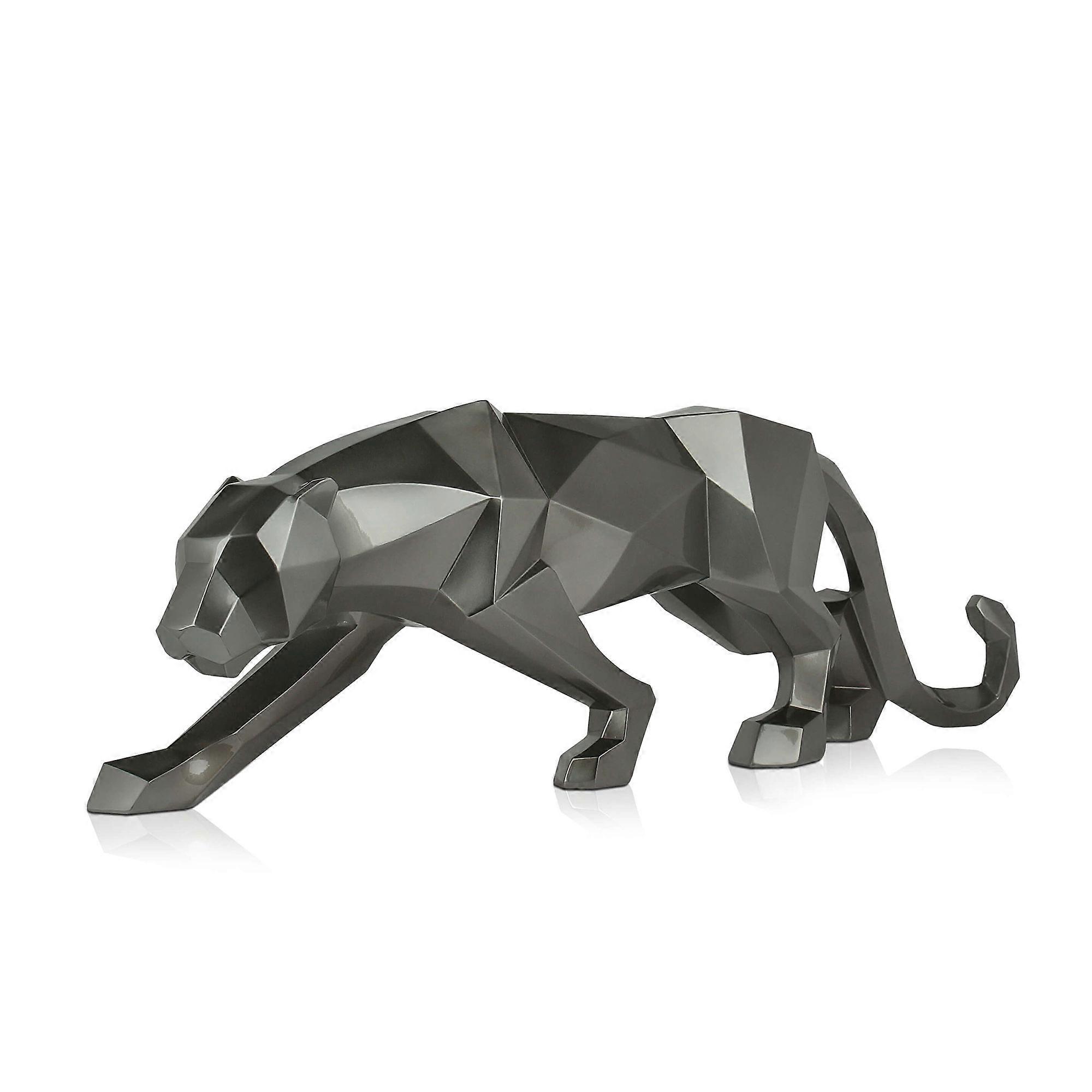 ADM - Resin sculpture 'Low Poly panther large'