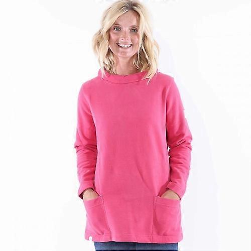 Lazy Jacks Womens/Ladies Logo Roll Neck Sweatshirt