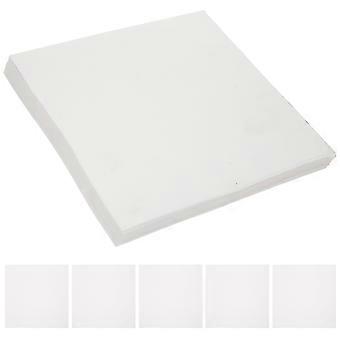 Lot de 100 tapis de nettoyage jetables en papier pour cage à oiseaux