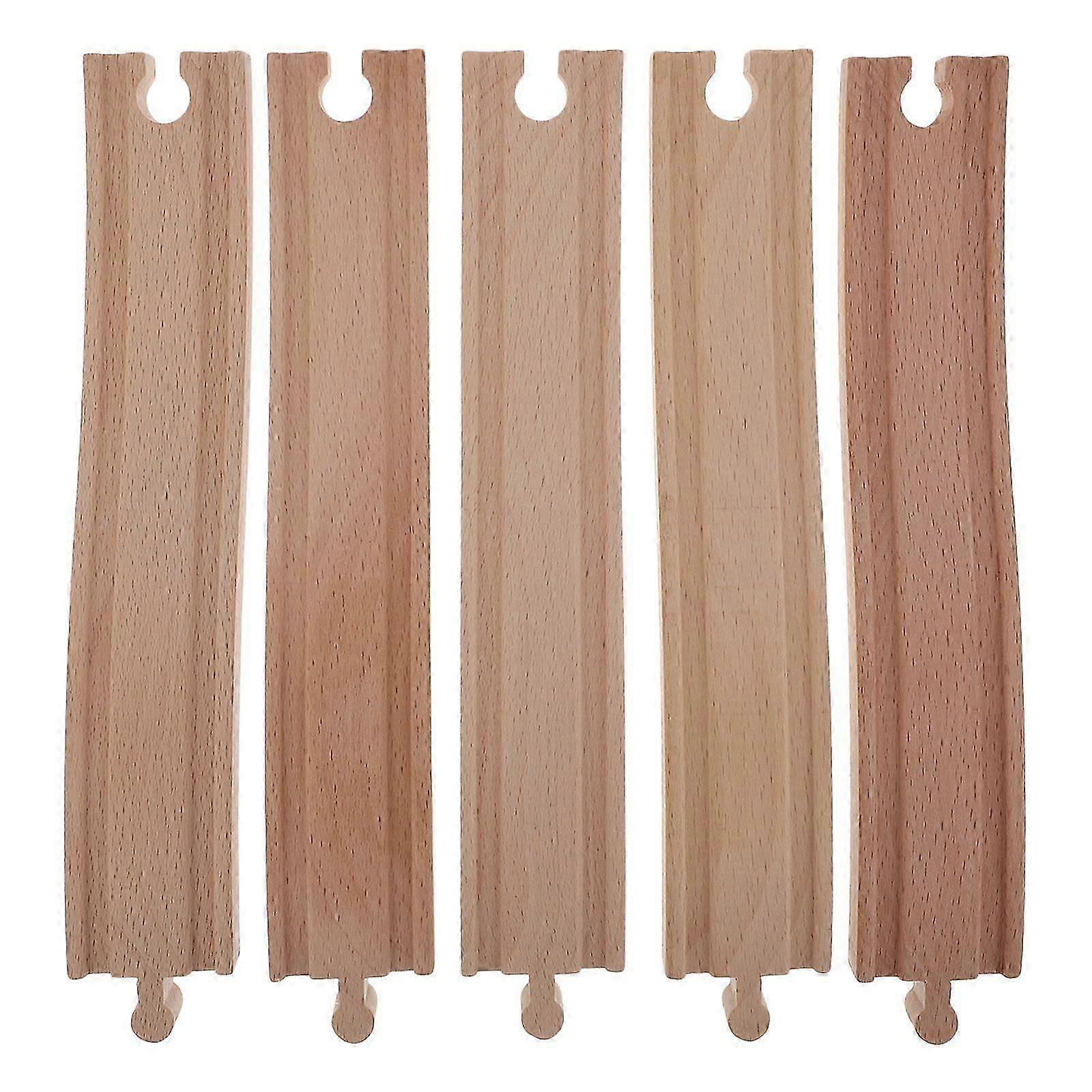 1 ensemble de rails de train en bois pour enfants