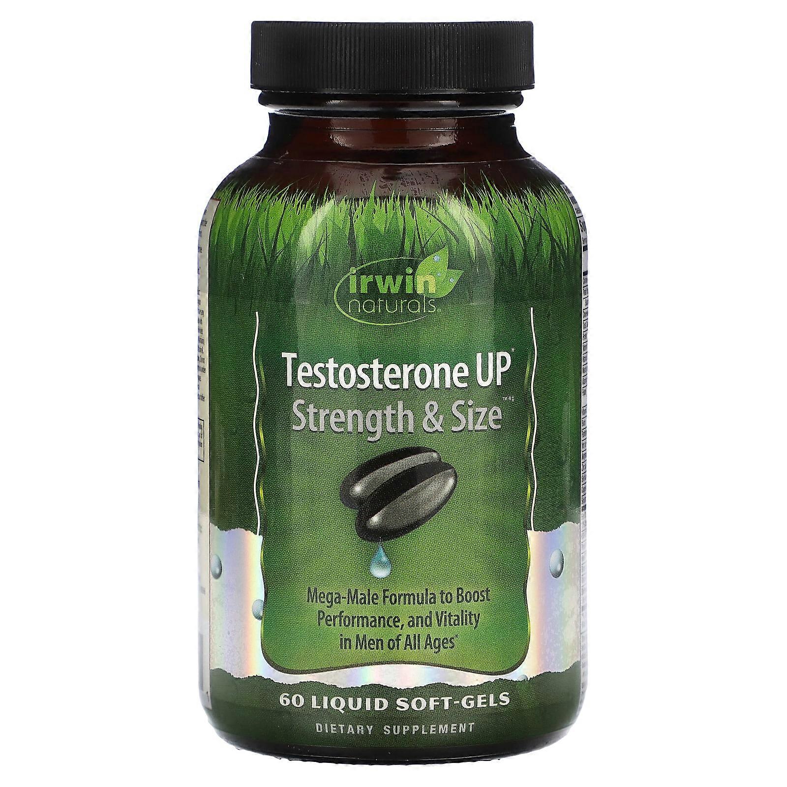 Testosterone Up, Strength & Size, 60 Liquid Softgels