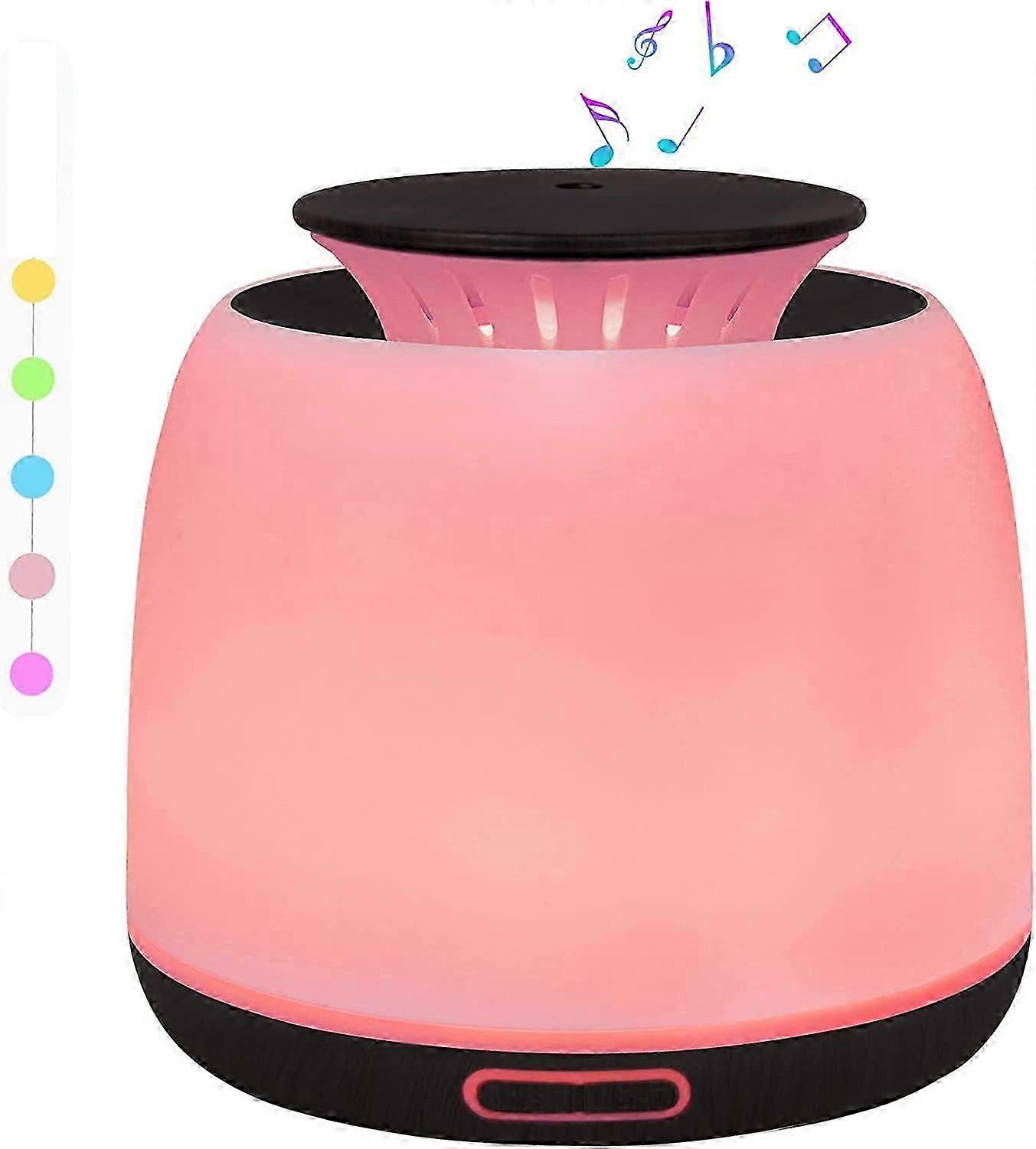 Essential Oil Diffuser with Sound Machine Aromatherapy Diffuser Night Light, Aroma Diffusers 300ml, Ultrasonic Humidifier,High/Low Mist Timer, Home Be