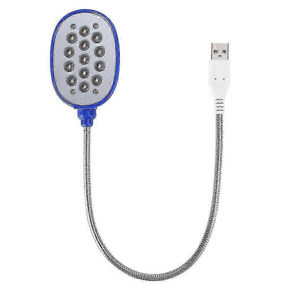 LED Notebook Lamp Flexible Desk Night Light Eye Protection Notebook USB Reading Lamp miao8