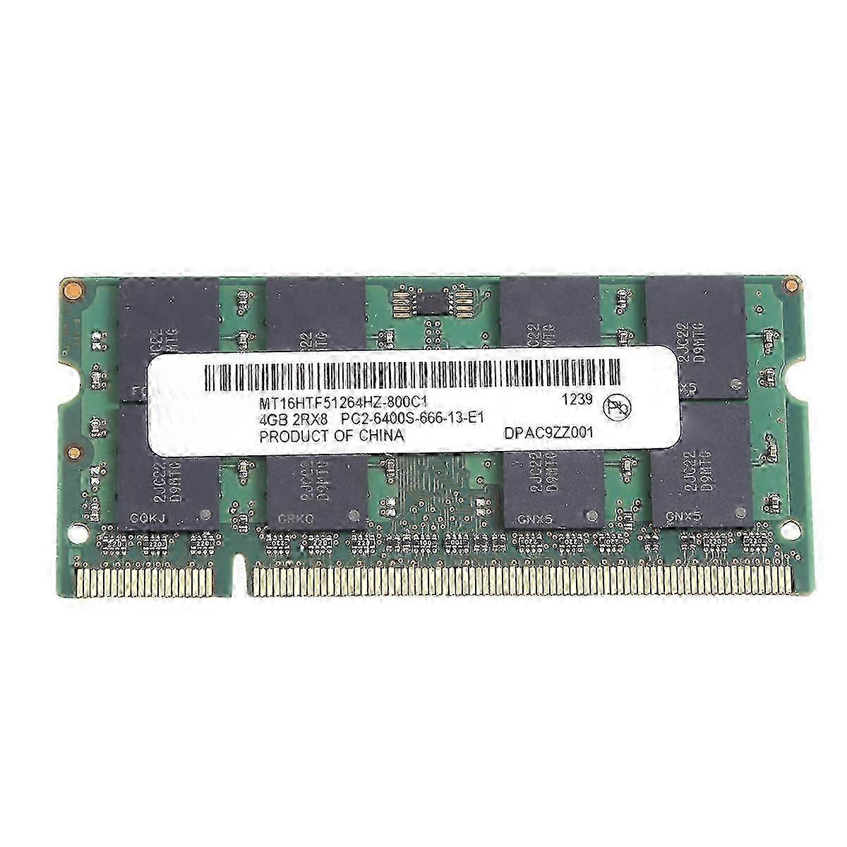 Pour MT DDR2 800Mhz RAM PC2 6400S 16 puces SODIMM pour mémoire d’ordinateur portable