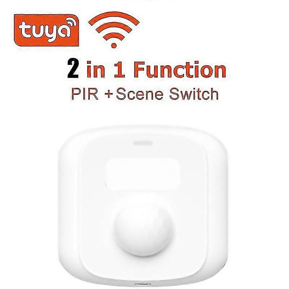 For 3 In 1 Sensor Zigbee Smart Human Body Sensor Human Motion Sensor Scene Switch Function