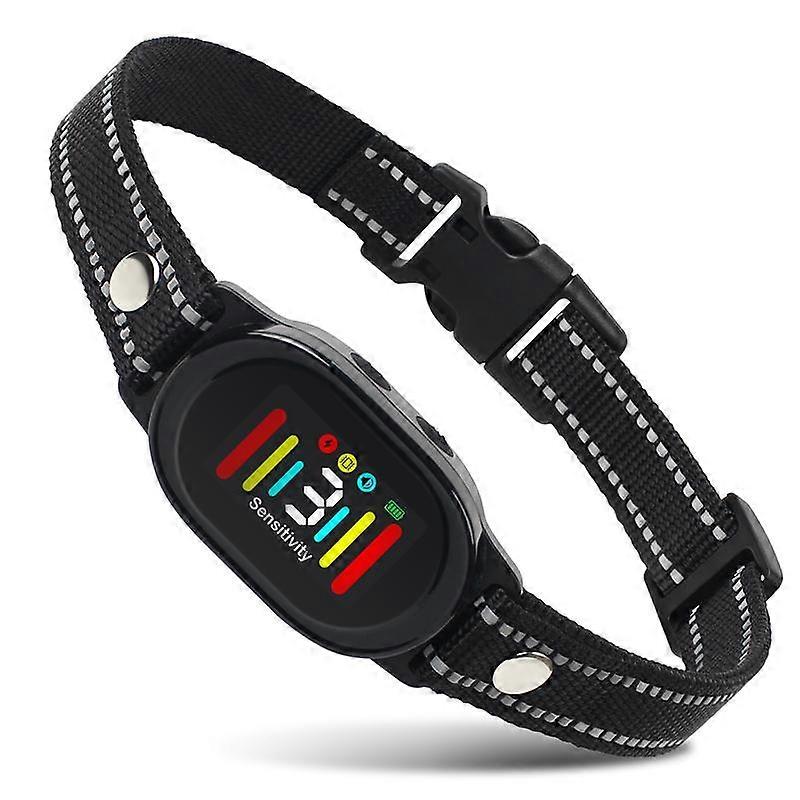 Humane Anti-Bark Vibration Collar for a Quiet Home. Rechargeable Beep & Vibrate Guidance Tool for Dogs of All Sizes. remote range