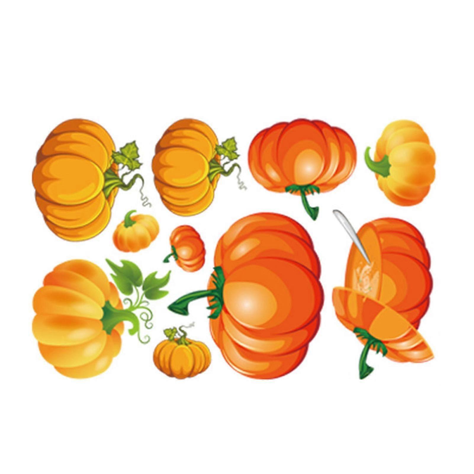 Thanksgiving Window Clings Decals Easy To Remove Window Clings For Window Glass Decorations