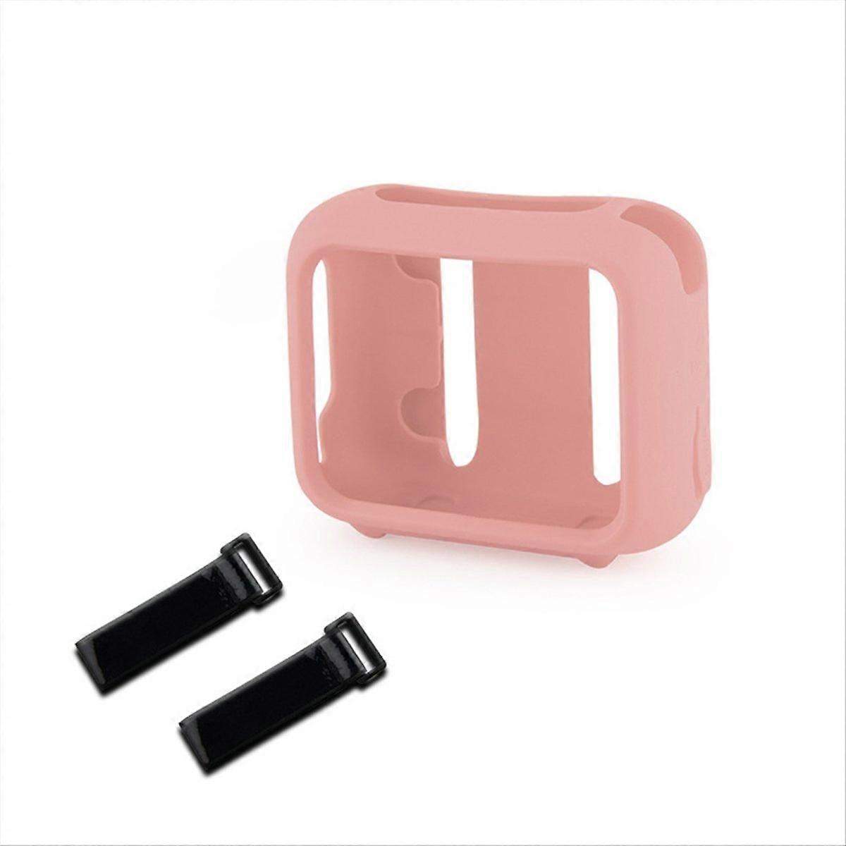 TXEsign Portable Silicone Case for JBL Go 4 Protective Cover,Pink