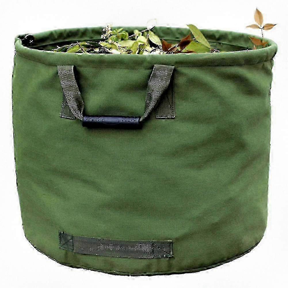 Garden Waste Bags with Handles - Reinforced Canvas for Heavy Duty Use (Height 45.7cm, Diameter 55.8cm)