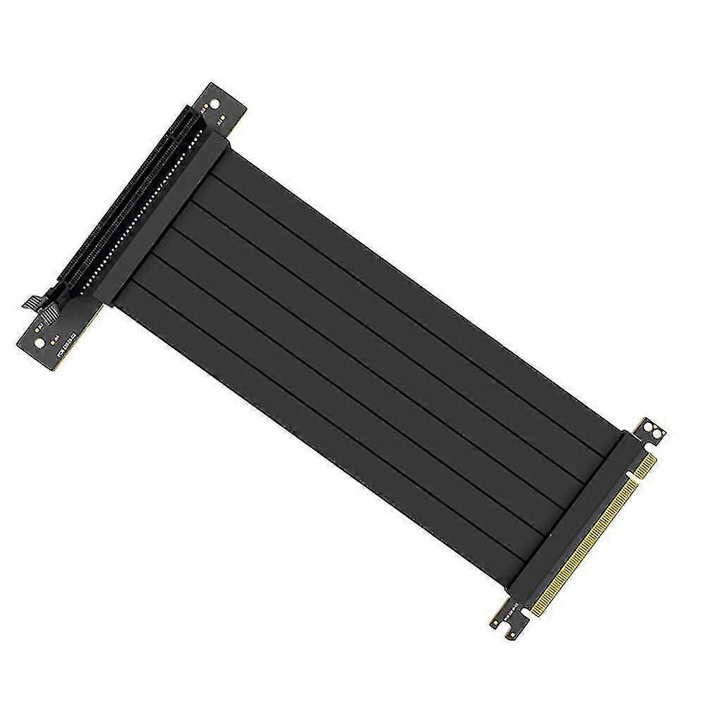90 Degree Pci Express Riser Pcie 3.0 16x Full Extension Adapter Cable Wire