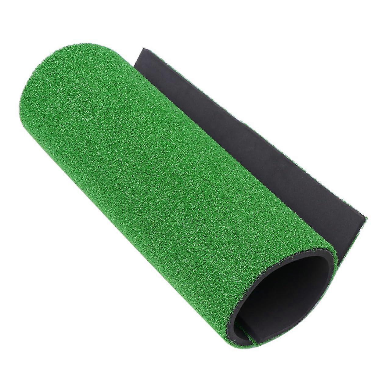 Portable Golf Swing Practice Mat TearResistant Artificial Turf Pad With Realistic Grass Surface For Home Training