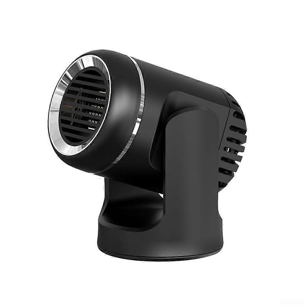 12V Car Heater Defroster 2In1 With PTC Element, Fast Heat Up, 360 Degree Rotation, Windshield Defogger and Cooler