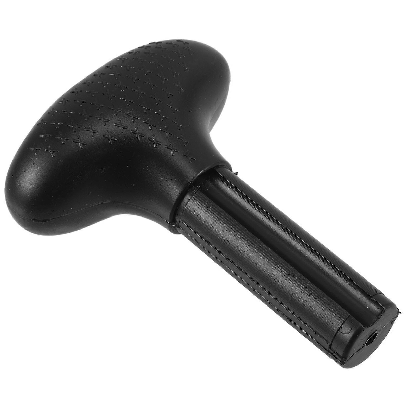 Ergonomic Black Kayak Paddle Handle Replacement for Paddle Use Plastic Handle