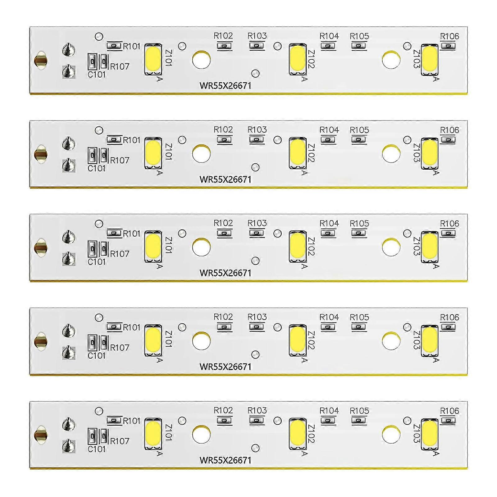 Bright LED Light Strips Light Panel LED Lighting Board PC Texture Easy Installation Fridge Lamp for Lighting Solution Multicolor