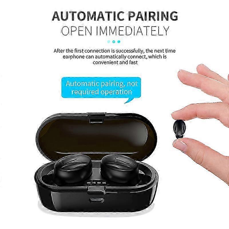 XG-13 Bluetooth 5.0 Écouteurs sans fil Casque stéréo intra-auriculaire Micro intégré