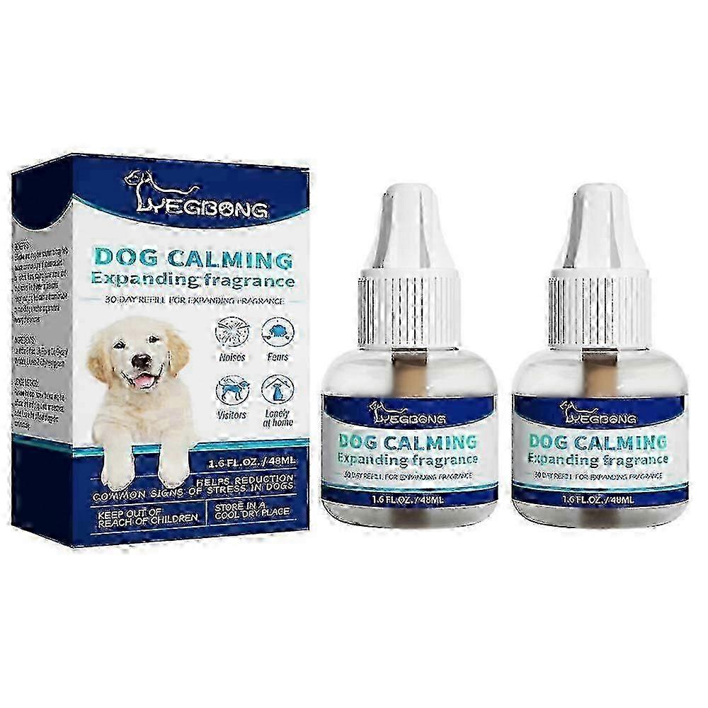 1-3x Dog Calming Pheromone Diffuser Refill Relieve Anxiety Stress Barking Chewing
