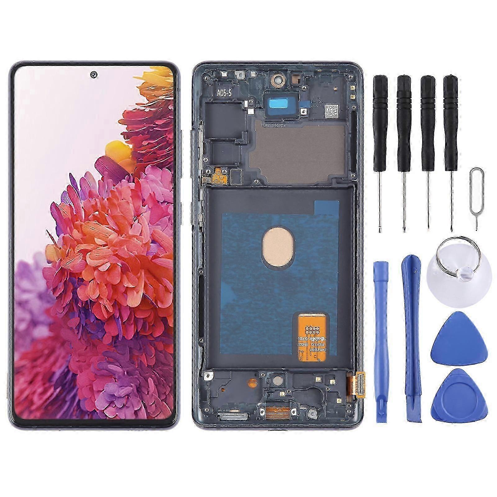 Lcd+touch Screen With Frame For Samsung Galaxy S20 Fe Sm-g780