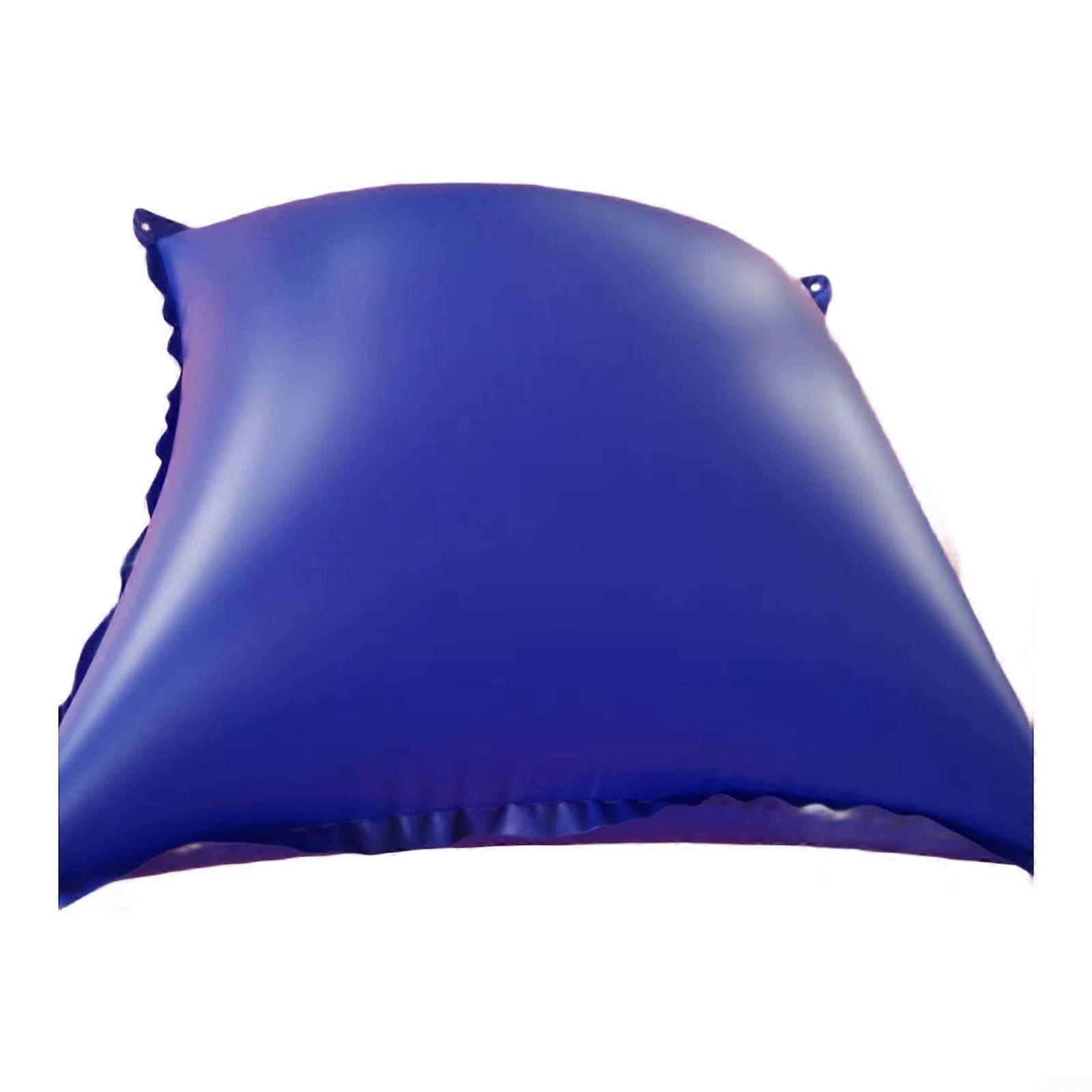 Inflatable Pool Pillow 0.3mm with Ropes for Winterizing Above Ground Swimming Pools 120x120cm
