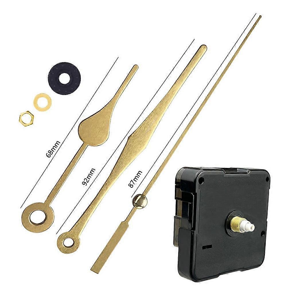 Silent Quartz Clock Movement Mechanism Wall Repair Replacement DIY Kit