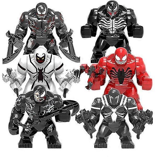 pcs Venom Large Minifigures Building Blocks Toys Set Action Figures