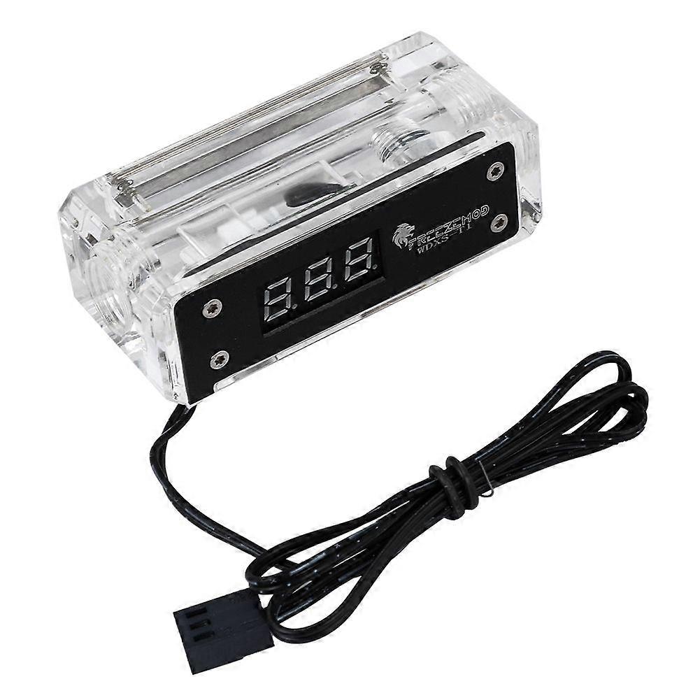 Precise  50-100 Digital Water Thermometer Real time Water Cooling Thermometer   Red Display