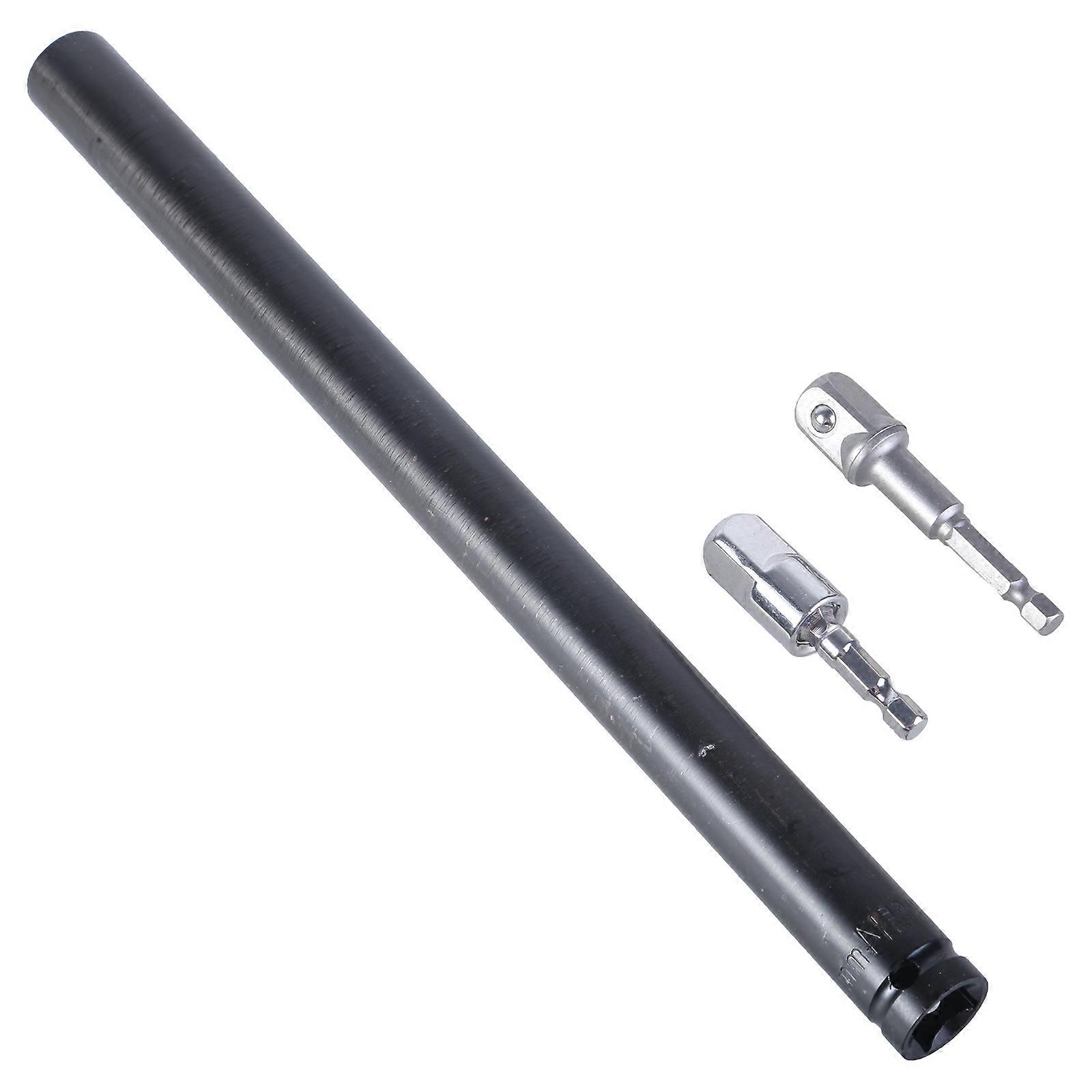 9/16" Hollow Socket Tool With 1/2" Impact Adapter And Hexagonal Shank Suitable For Extended Reach Overhead Applications Multicolor