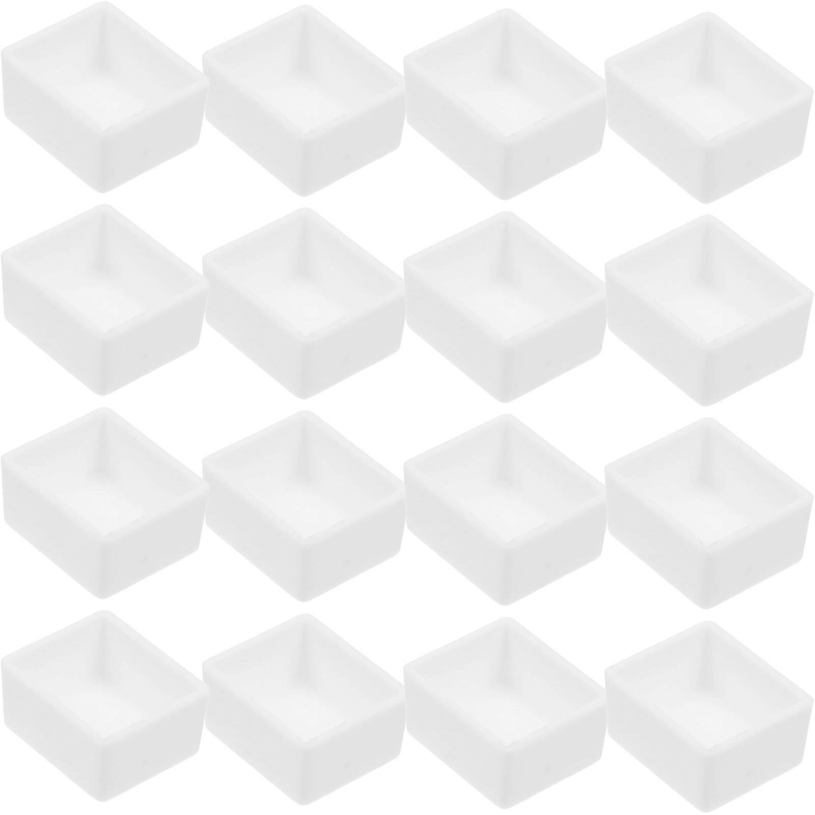 Empty Paint Half Pans Plastic For Artists And Painters In Art Projects 12Pcs