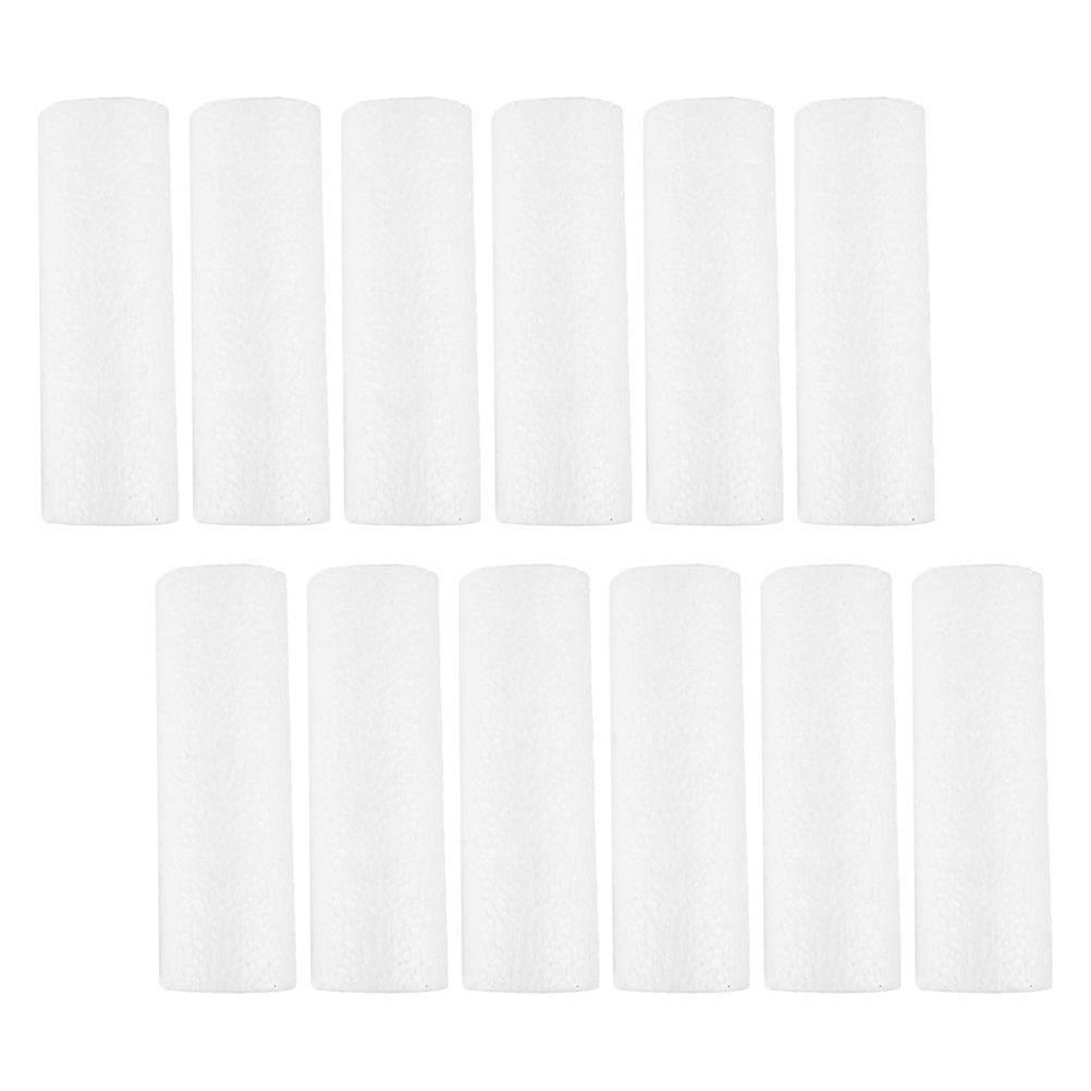White Craft Foam Cylinders for DIY Polystyrene Shapes 12Pcs Pack