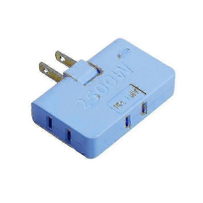 Rotatable Socket Converter One In Three 180 Degree Extension Plug Multi Mini hwyC
