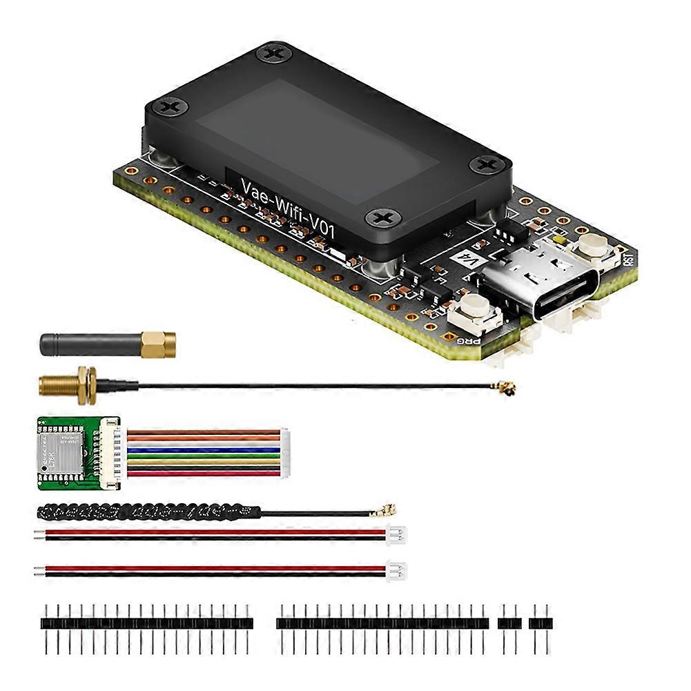 Meshtastic Heltec V4 0.96inch OLED Solar Powered LoRa 32 V4 Dev-Board GPS ESP32 SX1262 WiFi BLE Low Power for IoT