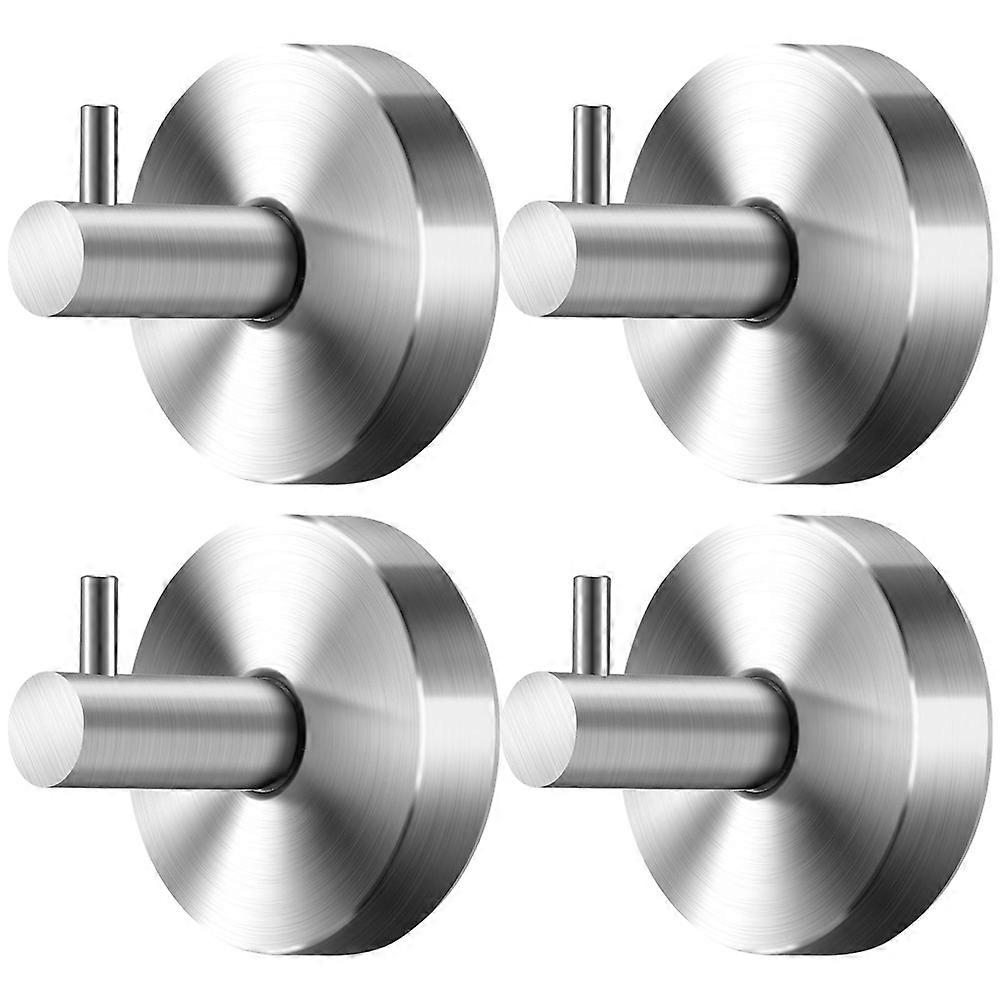 4pcs Suction Cup Hooks, Towel Hooks, No Drilling Hooks, Suction Cup