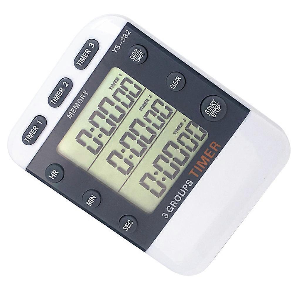 Display Stopwatch with Countdown Timer for Kitchen and Sports Durable Plastic