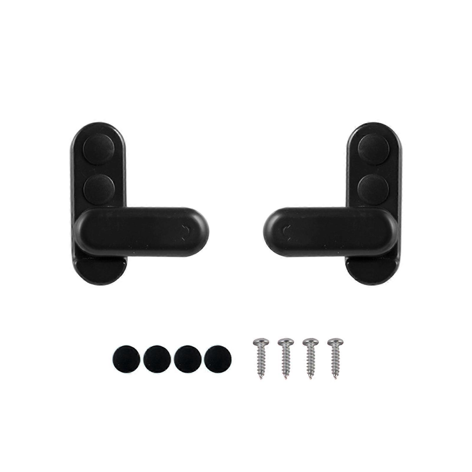 2Pcs Complete Set Folding Clamps Table Bracket Cabinet Board Rotary Lock Easy Installation Accessories Multicolor