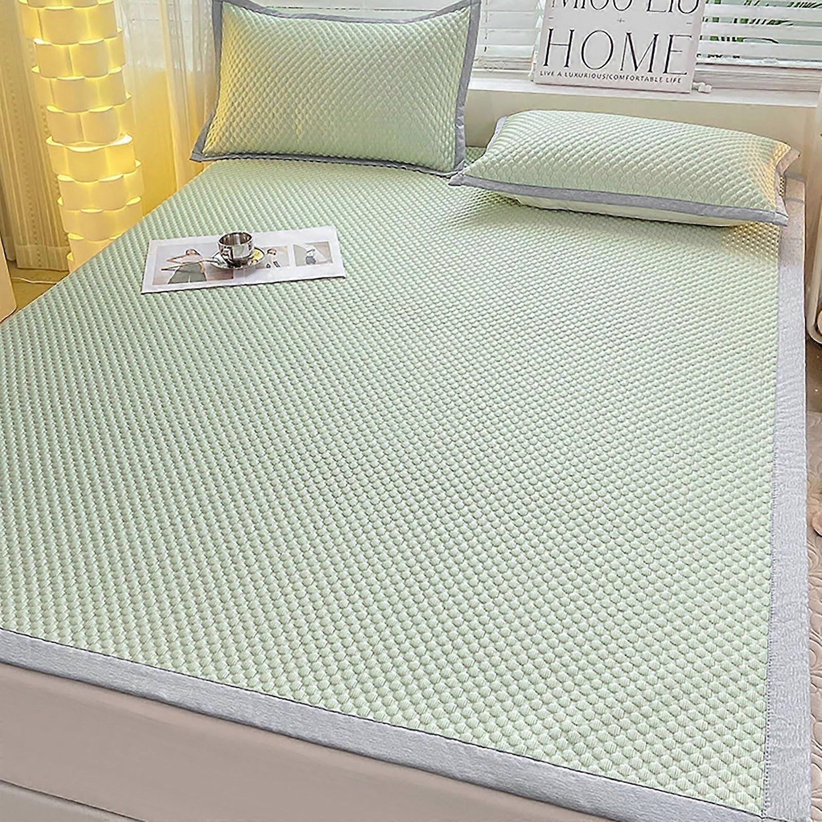 Cooling Mattress Topper with Breathable Honeycomb Layer, Foldable DoubleSided Sleeping Pad 180x200cm