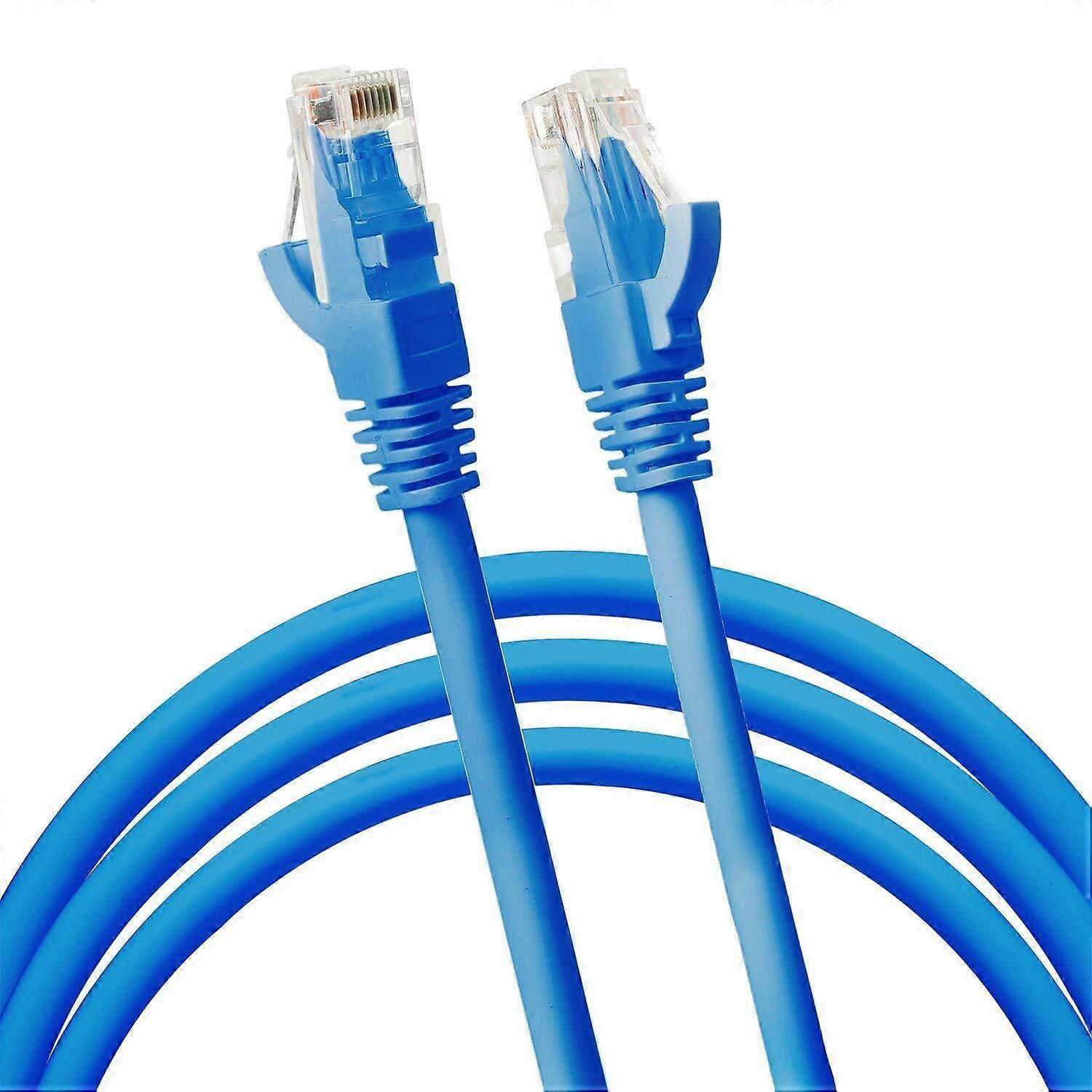 Ethernet Cable CAT 6 CAT6 25FT RJ45 Network Patch Cable PC PS4 Xbox Router Lan