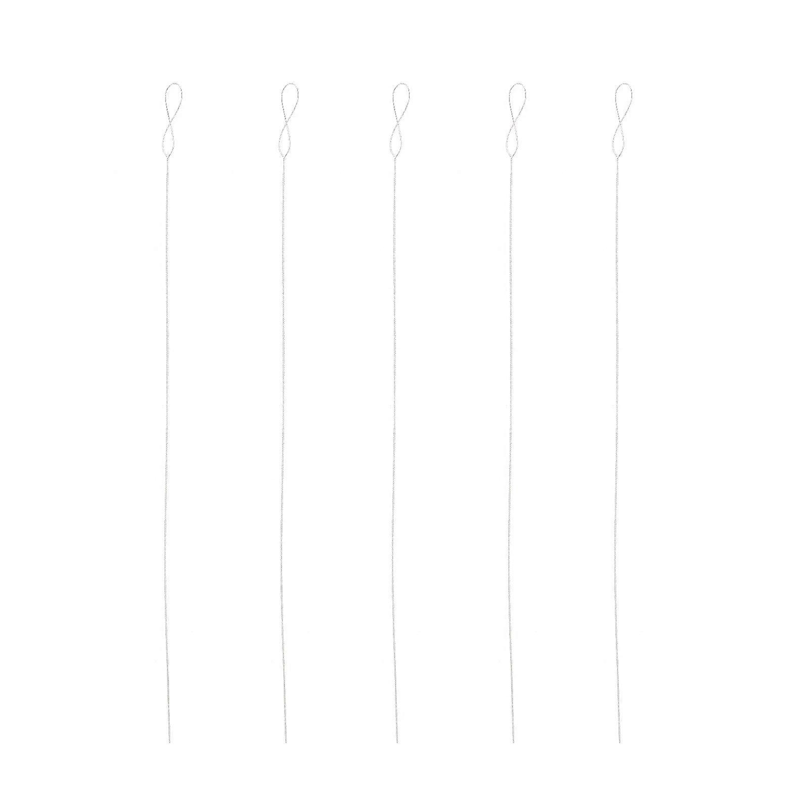 Beading Embroidery Needles 40Pcs for Stitching Use Silver DIY Needles