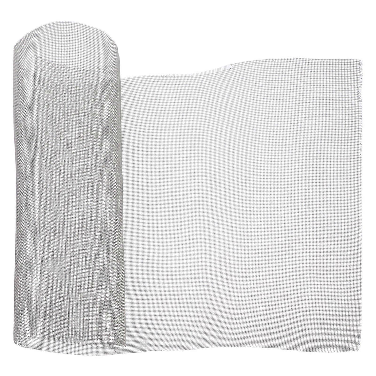 Filter Mesh Stainless Steel Mesh Screen for Cage Wire 1 Sheet Silver