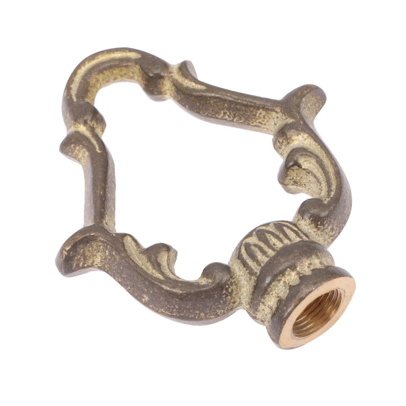 Ceiling Light Hook Rustproof Copper Hanging Ring for Chandeliers Lanterns and DIY Fixtures