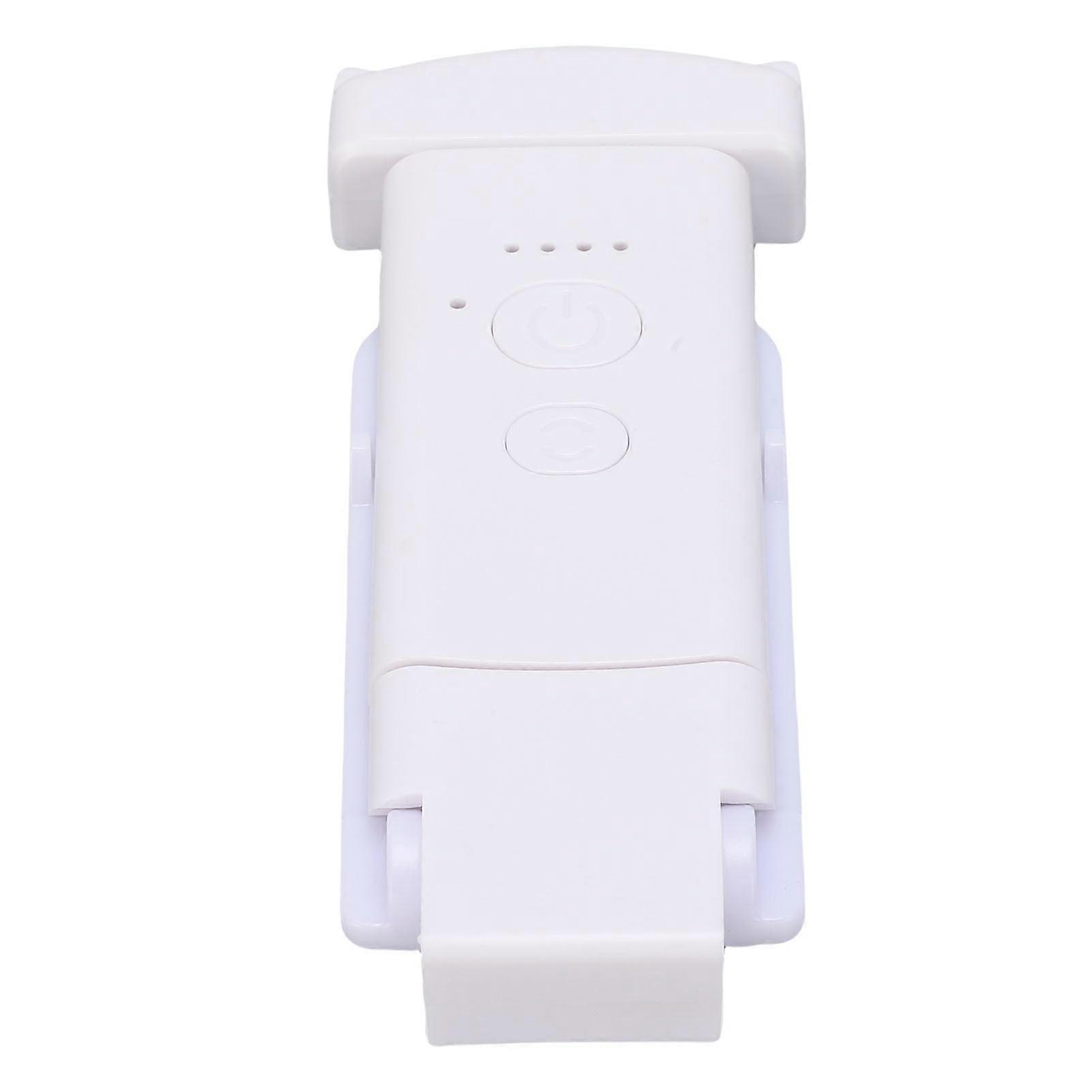 LED Book Light Rechargeable with 5Level Brightness, Foldable ClipOn Reading Lamp for Bed and Travel