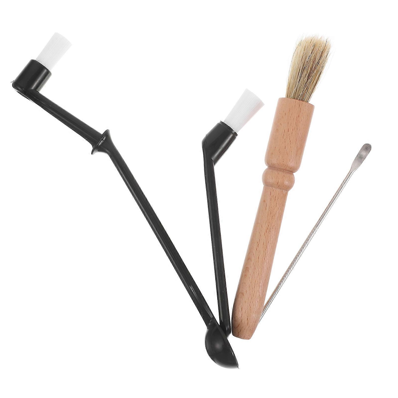 Cleaning Brush Set for Coffee Maker and Grinder 1Set Espresso Brushes