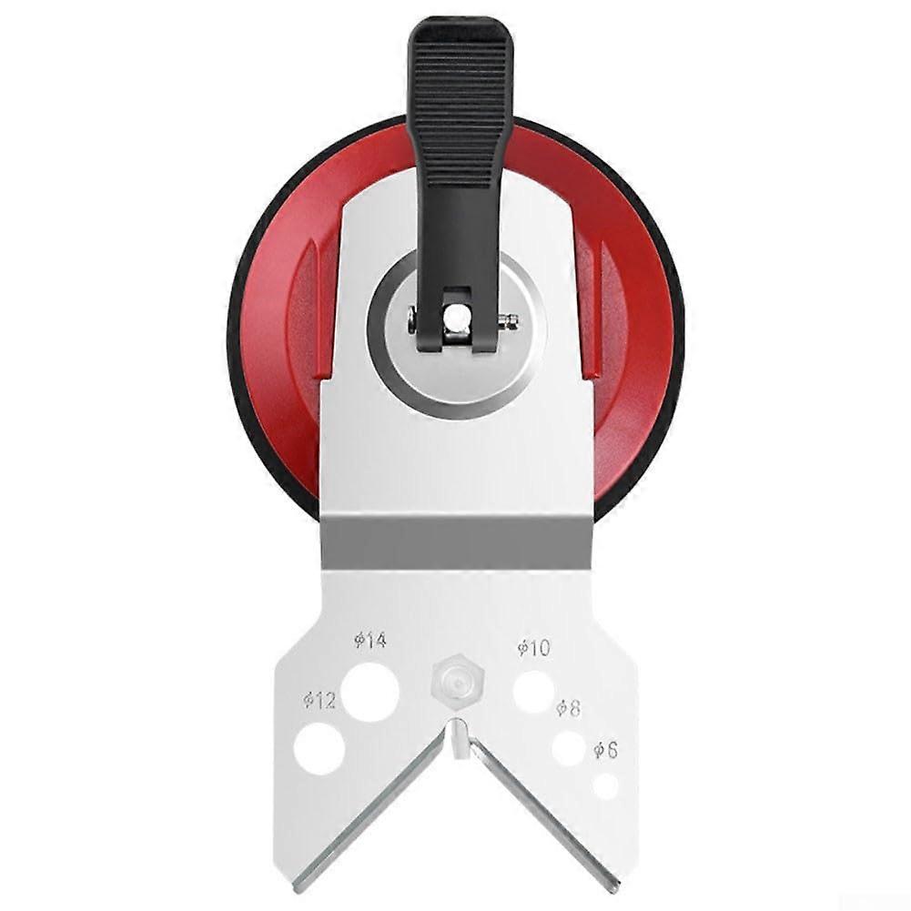 Adjustable Tile and Glass Drill Guide with Suction Cup, Precise Hole Positioning for 683mm Bits