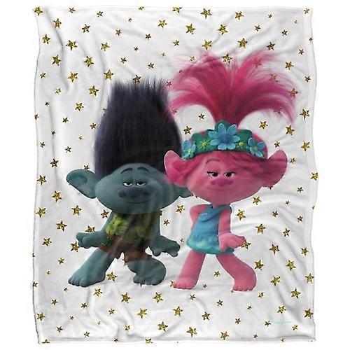 Trolls Happy Together Silky Soft Touch Blanket
