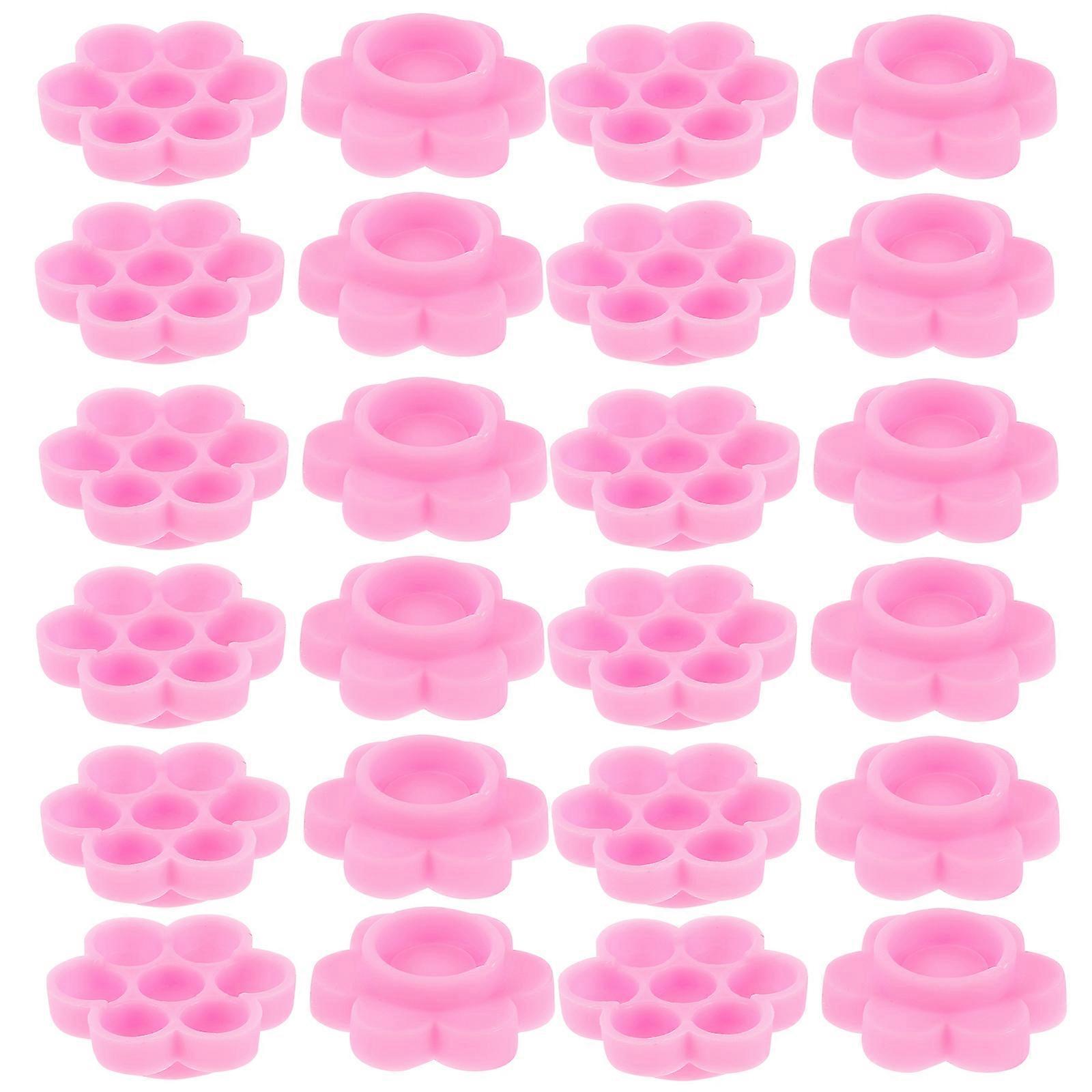 Flower Lash Glue Cup Eyelash Extension Glue Holder for Efficient Application 500Pcs