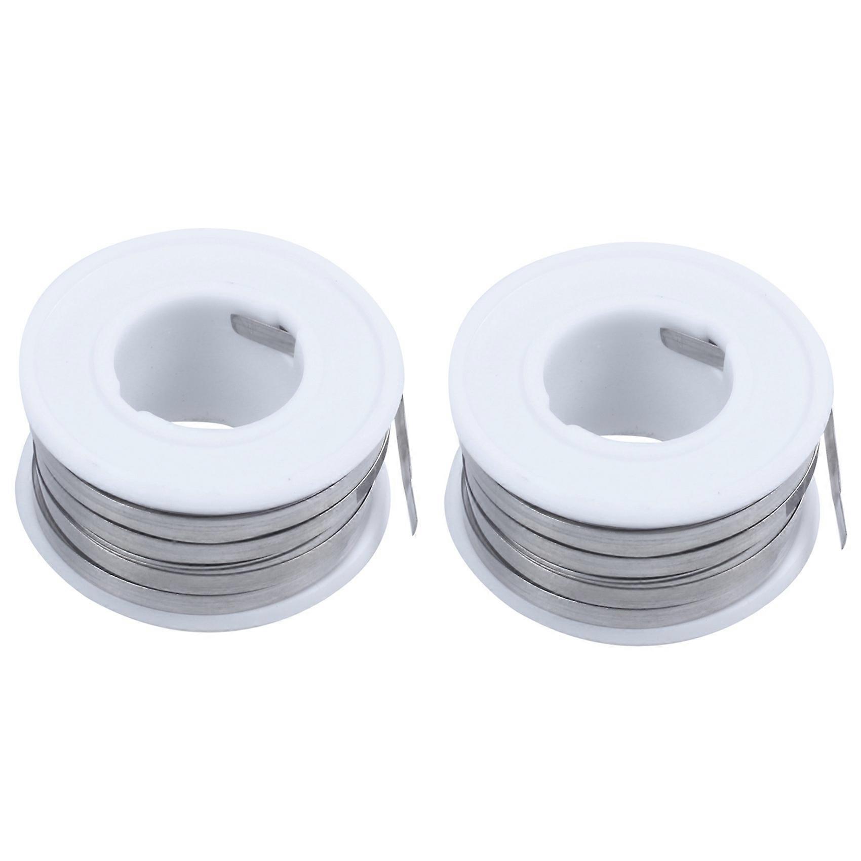 2X 7.5M 24.6Ft 0.2X3mm Nichrome Flat Heater Wire for Heating Elements