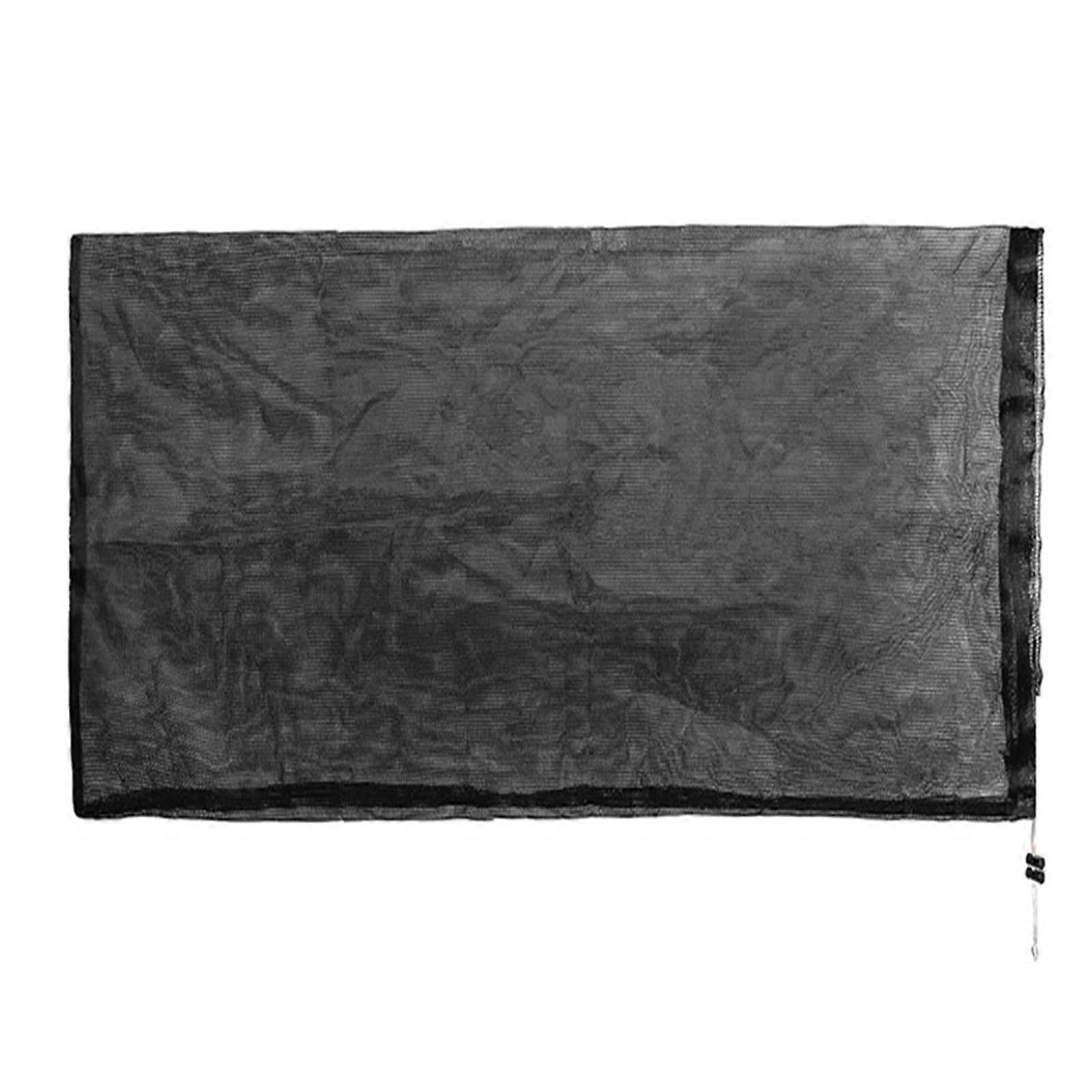 Reusable Large Capacity Wood Chipper Collection Bag with Adjustable Rope Lock Nylon Mesh