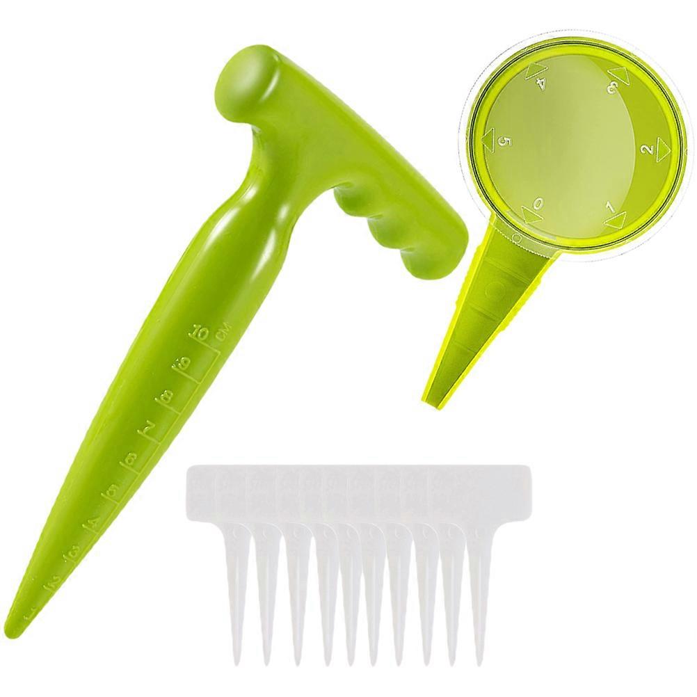 Planter Seed Dispenser Tool for Garden Use with 1Set Plastic